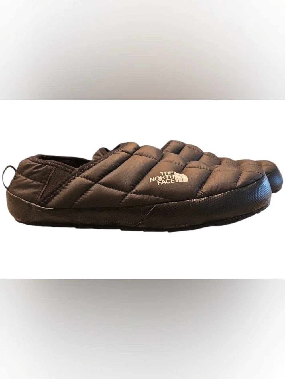 THE NORTH FACE THERMOBALL TRACTION MULE V SLIPPER IN BLACK . SZ 11. MEN'S